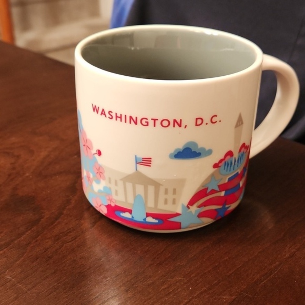 Starbucks "You Are Here" 2013 Washington DC 14oz Collectors Mug